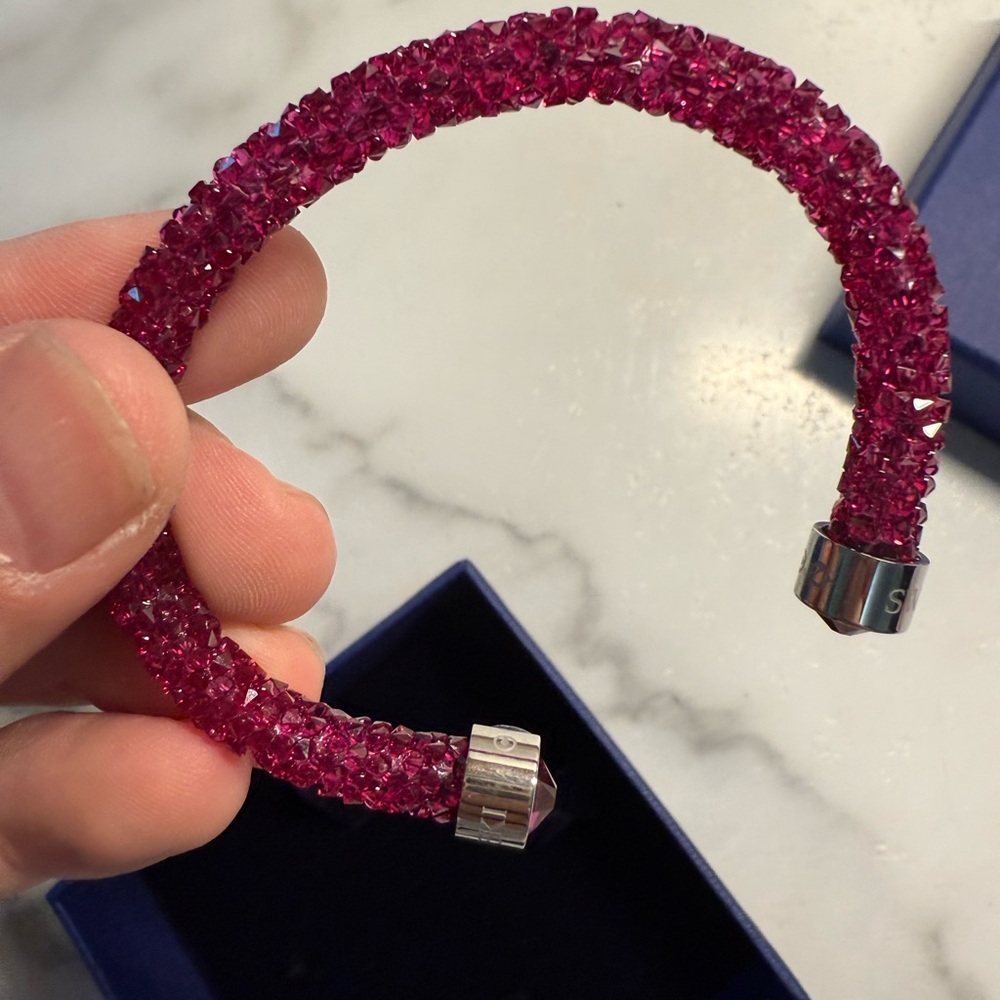 Swarovski Pink Crystal Bracelet